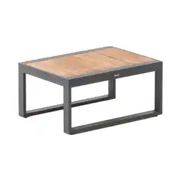 Van Cranenbroek Tafel bijzet Salvo 69 x 50 cm antraciet aanbieding