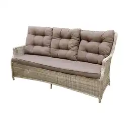 Van Cranenbroek Bank 3-zit Aprano white orchid met kussens aanbieding