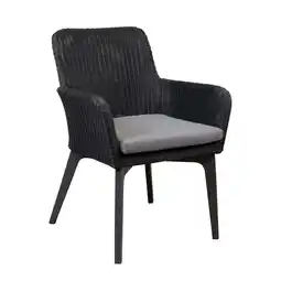 Van Cranenbroek Stoel Preta zwart met kussen aanbieding