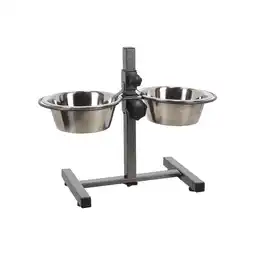 Van Cranenbroek Voederbak duo met staander S RW007 aanbieding