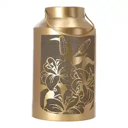 Van Cranenbroek Lantaarn metaal 19 x 32 cm goud aanbieding