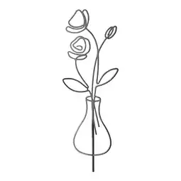 Van Cranenbroek Bloem op stok 58 cm - 3 assorti aanbieding