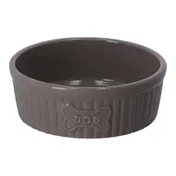 Van Cranenbroek Voerbak hond kera 15cm 640ml taupe aanbieding