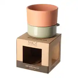 Van Cranenbroek Venna selfwatering planter groen 11 x 12 cm aanbieding