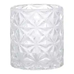 Van Cranenbroek Theelichthouder glas 8 cm transparant aanbieding