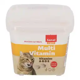 Van Cranenbroek Kattensnack multi vitamin bites 100g Sanal aanbieding