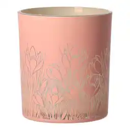 Van Cranenbroek Theelichthouder pink garden 8 x 10 cm aanbieding