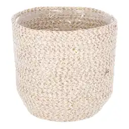 Van Cranenbroek Mand wit 18 x 18 cm aanbieding