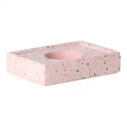 Van Cranenbroek Kaarshouder cement roze 10 x 7 x 2 cm aanbieding