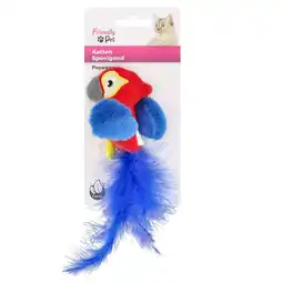 Van Cranenbroek Kattenspeeltje Zingo papegaai 7 x 9 x 15 cm aanbieding