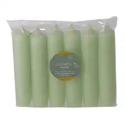 Van Cranenbroek Kaars 11 cm 6 stuks groen aanbieding