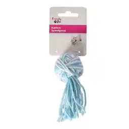 Van Cranenbroek Kattenspeeltje bal yarn+flosh 13cm aanbieding