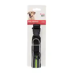 Van Cranenbroek Halsband clip zwart 25mmx25-32cm aanbieding