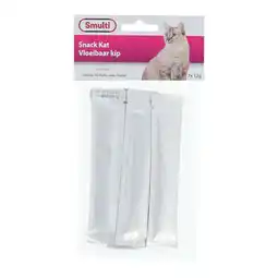 Van Cranenbroek Kattensnack vloeibaar kip 7 x 12 g aanbieding