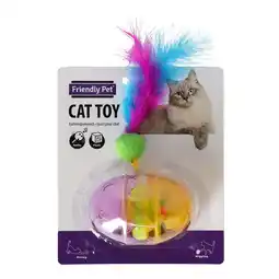 Van Cranenbroek Kattenspeeltje ei+veer 20cm aanbieding