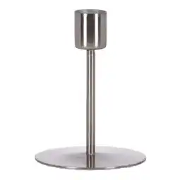 Van Cranenbroek Kaarsenhouder metaal zilver 7 x 7 x 11 cm aanbieding