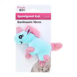 Van Cranenbroek Kattenspeeltje eenhoorn 10 cm aanbieding