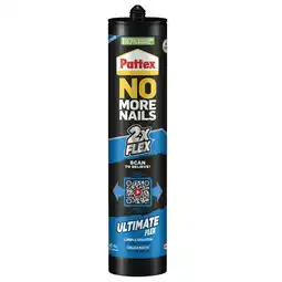 Van Cranenbroek Kit No More Nails Flex wit 390g Pattex aanbieding
