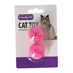 Van Cranenbroek Kattenspeeltje bal+bel Ebba 3cm aanbieding