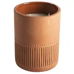 Van Cranenbroek Kaars Terracotta 9 x 12 cm aanbieding