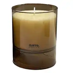 Van Cranenbroek Geurkaars glas 9 x 11 cm bruin aanbieding