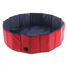 Van Cranenbroek Hondenzwembad Doggy Splash blauw/rood 120 x 30 cm aanbieding