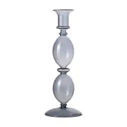 Van Cranenbroek Dinerkaarshouder glas 13 x 9 cm blauw aanbieding