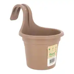 Van Cranenbroek Balkonpot hang enkel taupe Florus aanbieding