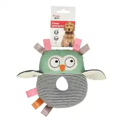Van Cranenbroek Speelgoed puppy uil groen 16 cm Friendly Pet aanbieding