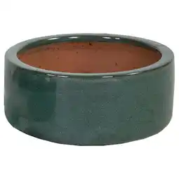 Van Cranenbroek Pot glazed bowl moss green aanbieding