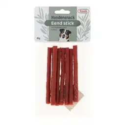 Van Cranenbroek Hondensnack stick eend 85 g aanbieding