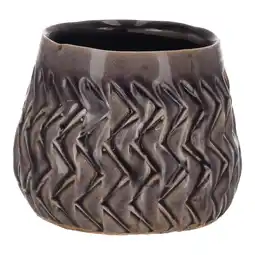 Van Cranenbroek Bloempot grijs 13 x 10 cm aanbieding
