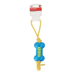 Van Cranenbroek Hondenspeelgoed touw en bot 13 cm aanbieding