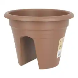 Van Cranenbroek Balkonpot 2-Way 30 taupe Florus aanbieding