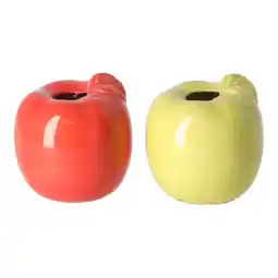 Van Cranenbroek Vaas appel keram rood 9 cm aanbieding