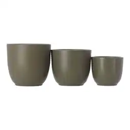 Van Cranenbroek Pot Tusca rond groen 7 x 8 cm aanbieding