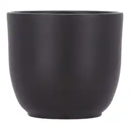 Van Cranenbroek Pot Tusca rond zwart mat 9 x 10 cm aanbieding
