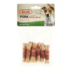 Van Cranenbroek Hondensnack calcium been met spek 85 g Smulti aanbieding