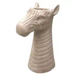 Van Cranenbroek Pot giraffe wash brown 40 cm aanbieding