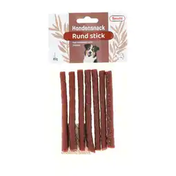 Van Cranenbroek Hondensnack stick rund 85g aanbieding