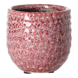 Van Cranenbroek Pot keramiek roze 8 x 8 cm aanbieding