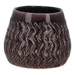 Van Cranenbroek Bloempot grijs 16 x 13 cm aanbieding