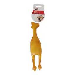 Van Cranenbroek Hondenspeelgoed kip bruin 27 x 5,3 cm aanbieding