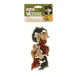 Van Cranenbroek Hondensnack veggie dino mix S 120g Smulti aanbieding