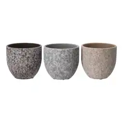 Van Cranenbroek Terracotta bloempot 13 cm diverse kleuren aanbieding