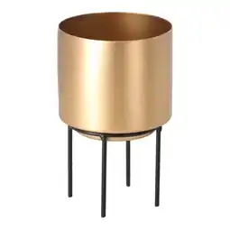Van Cranenbroek Plantenpot goud 17 x 11 cm aanbieding