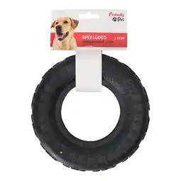 Van Cranenbroek Hondenspeelgoed band rubber 19 cm aanbieding
