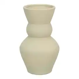 Van Cranenbroek Vaas 23 cm beige aanbieding