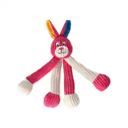 Van Cranenbroek Hondenspeelgoed konijn roze 13 x 37 cm aanbieding