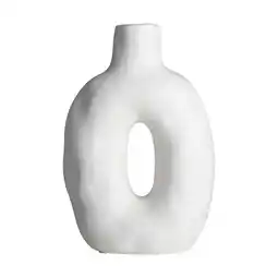 Van Cranenbroek Vaas rond 22 cm wit aanbieding